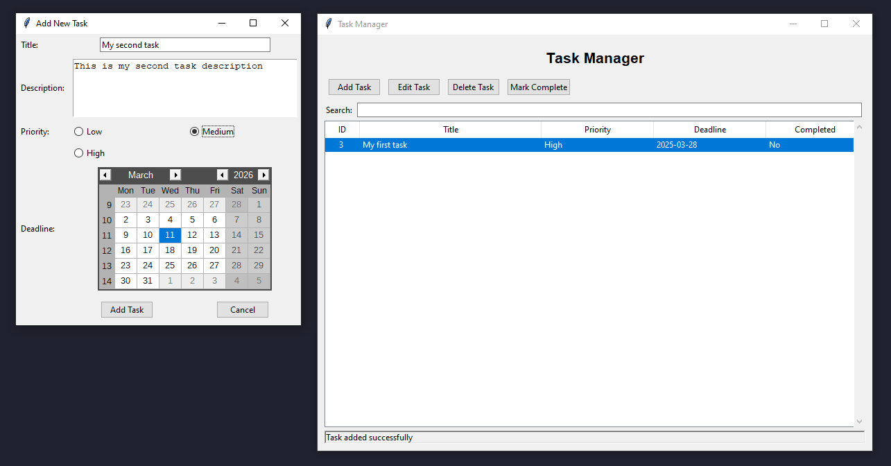 Advanced Task Manager